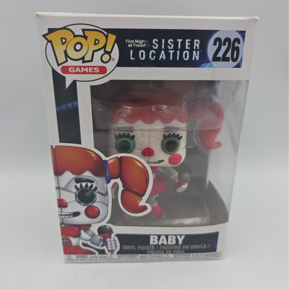 Funko Pop! Vinyl: Five Nights at Freddy's Sister Location #226 Baby NEW IN BOX